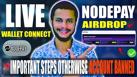 🚀LIVE Nodepay Airdrop Wallet Connect | Nodepay Wallet Link | Nodepay Airdrop Withdrawl | ShaikhRaqib