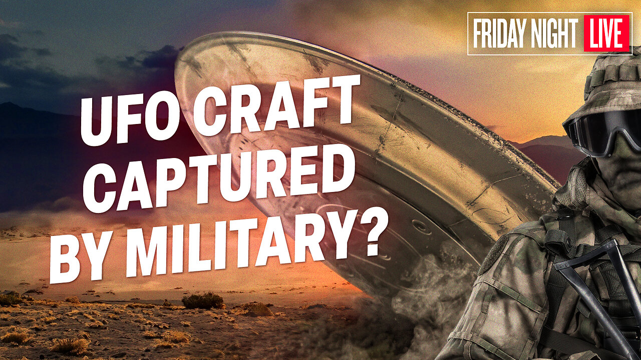 Are Aliens Here? Intelligence Whistleblower Reveals UFO Craft Was Captured by Military