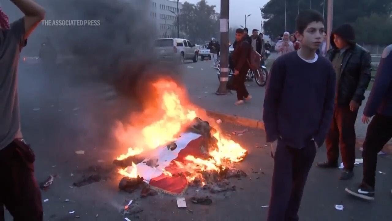 People take to the streets of Damascus after the fall of Bashar Assad