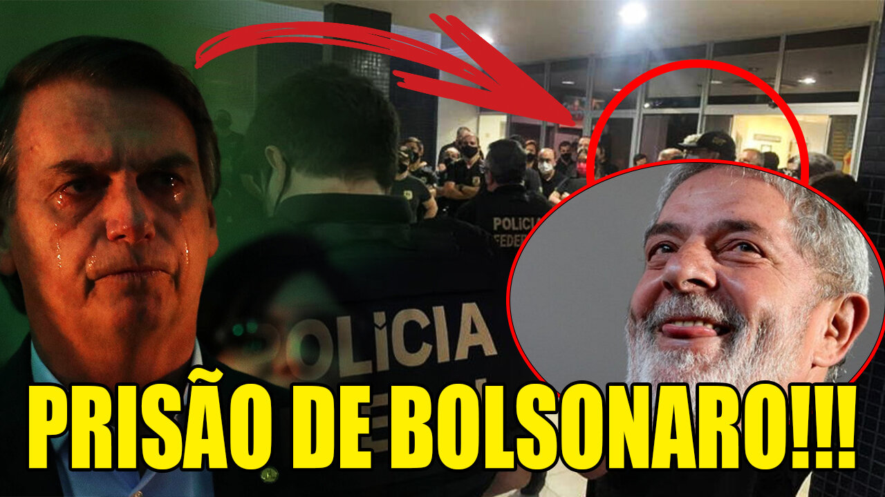 URGENTE!!! Prisão de BOLSONARO faz BRASILIA TREMER!!!