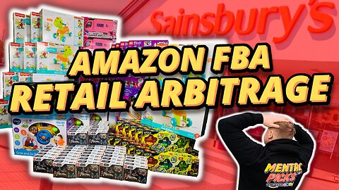 AMAZON FBA HUGE RETAIL ARBITRAGE HUNT AT SAINSBURYS LEGO & TOYS