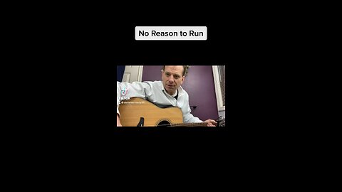 No Reason To Run