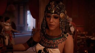 Cleopatra & Julius Caesar - Assassin's Creed Origins Game Clip