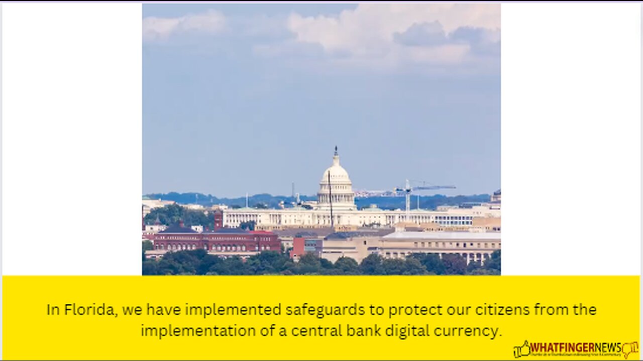 In Florida, we have implemented safeguards to protect our citizens from the implementation