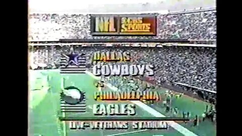 1991-12-15 Dallas Cowboys vs Philadelphia Eagles