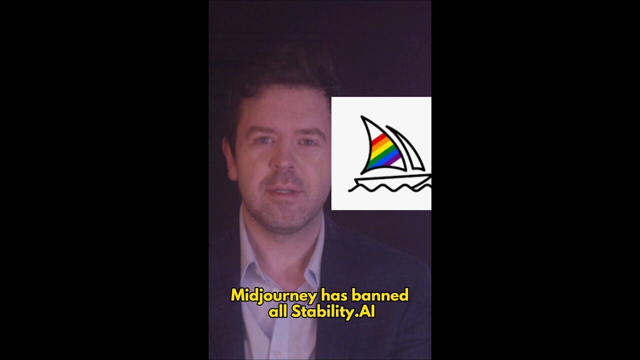Midjourney bans Stability employees?