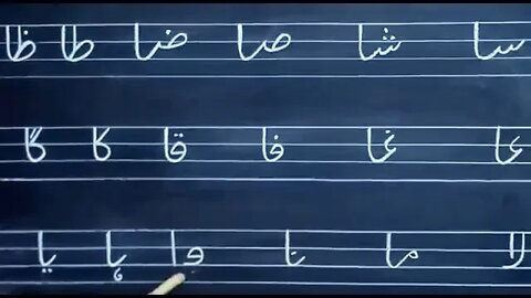 Nursery Urdu sa to ya likhaiسا۔یا