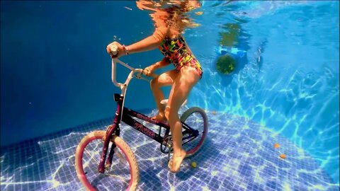 Why is Riding a Bike Underwater is So Hard