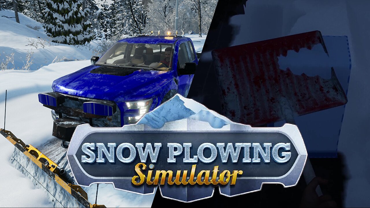 Snow Plowing Simulator | Chilly Simulator with a side of Cryptid