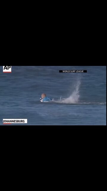 Surfer Fights Shark UNDERWATER During Competition, Wins