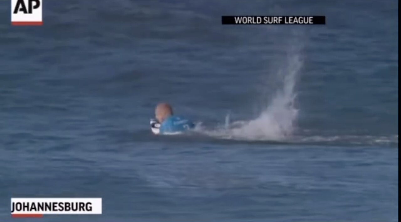 Surfer Fights Shark UNDERWATER During Competition, Wins