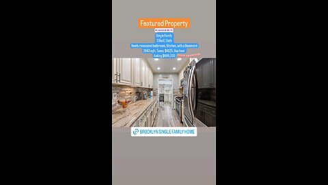 featured property series: Brooklyn Single Family house