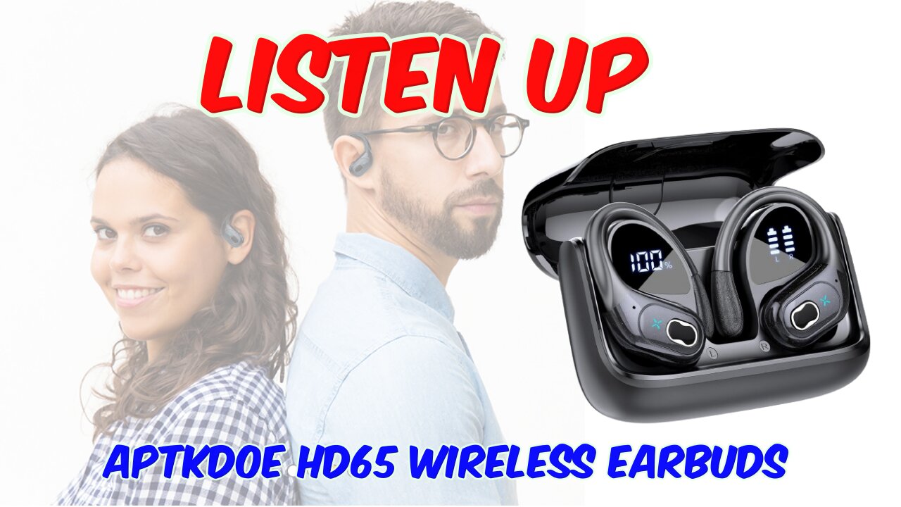 Aptkdoe HD65 Wireless Earbuds Review