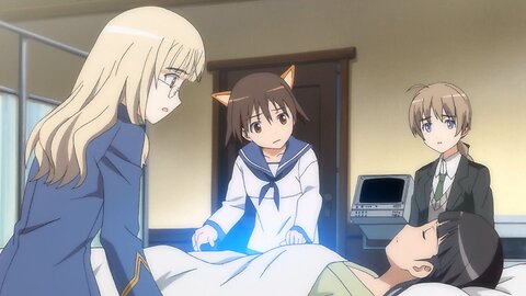 Strike Witches - Mio hospitalized