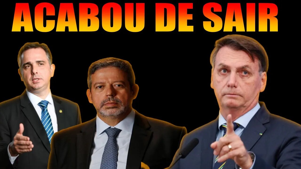 BOLSONARO TOMA ATITUDE INESPERADA ! # VEM CORRENDO