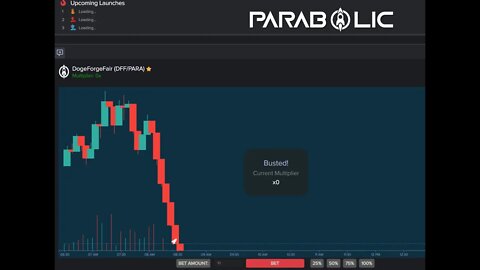 ParabolicToken's Parabolic Crash Game: Get Paid To Watch #CryptoCrash?