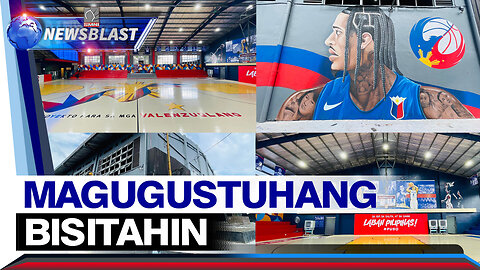 Gilas Pilipinas-themed basketball court, tampok sa Valenzuela City