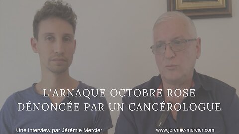 L'arnaque "Octobre Rose" 🎀 dénoncée par un cancérologue