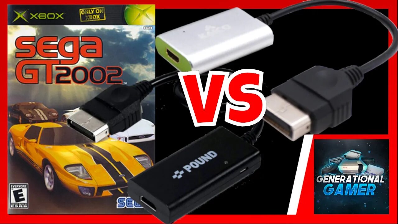 Kaico Labs HDMI vs Pound Technology HDMI Xbox Cables - Featuring Sega GT