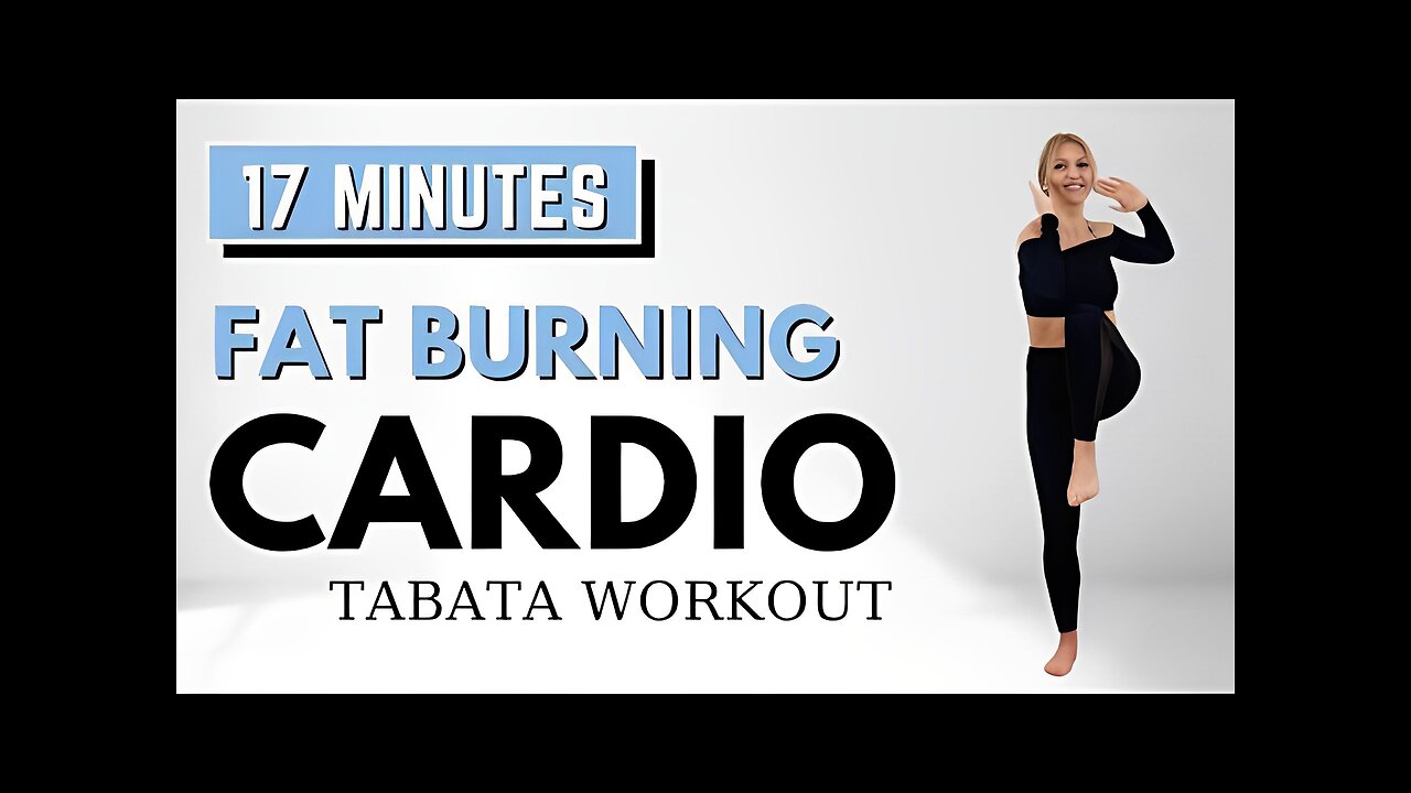 17 Min TABATA CARDIO WORKOUTš„FAT BURNING CARDIO WORKOUTš„KNEE FRIENDLYš„NO JUMPINGš„FULL BODY BURNš„