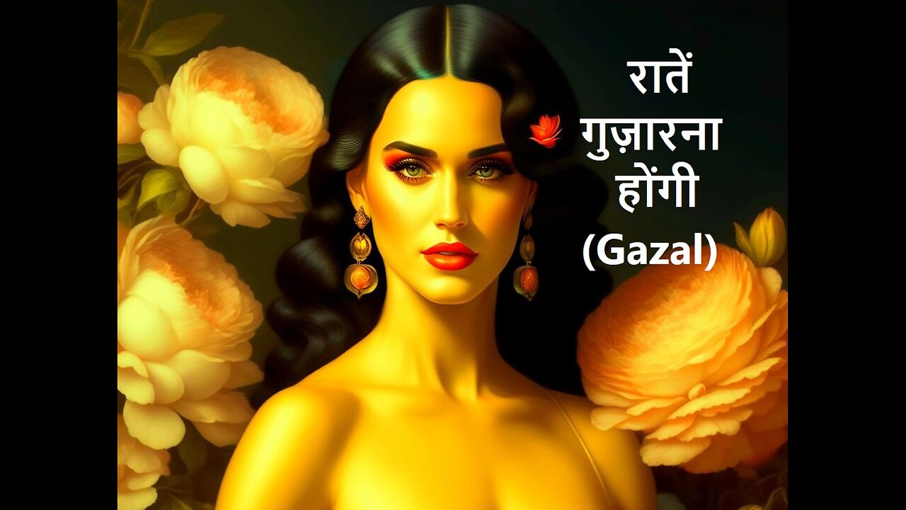 रातें गुज़ारना होंगी (Gazal)