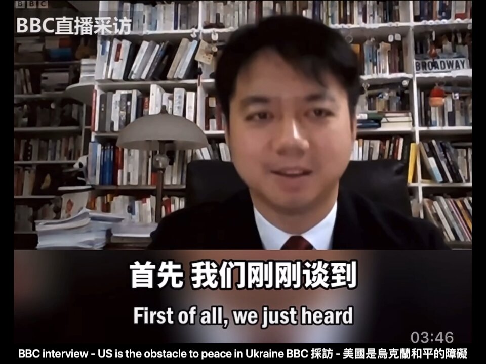 BBC interview - US is the obstacle to peace in Ukraine