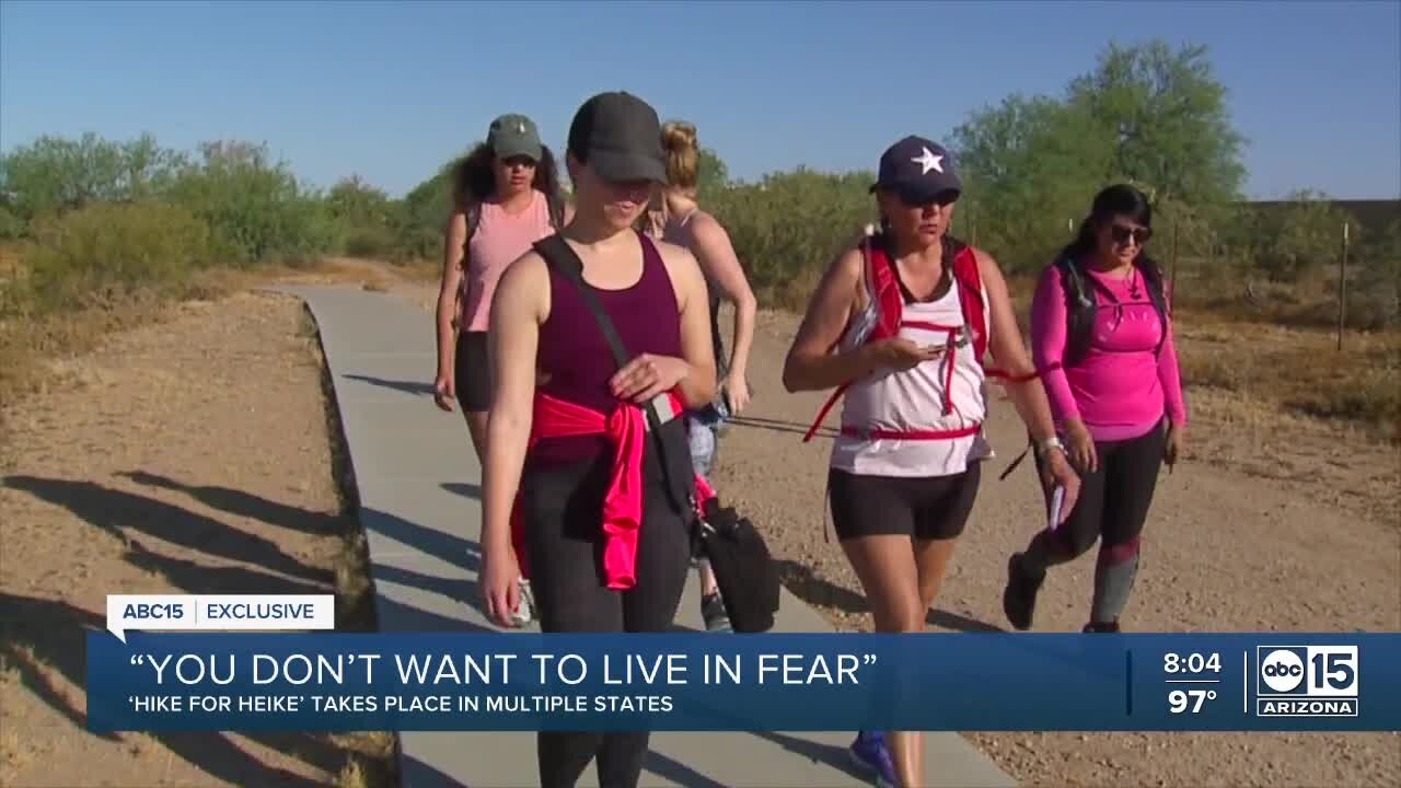 'Hike for Heike' becomes multi-state effort