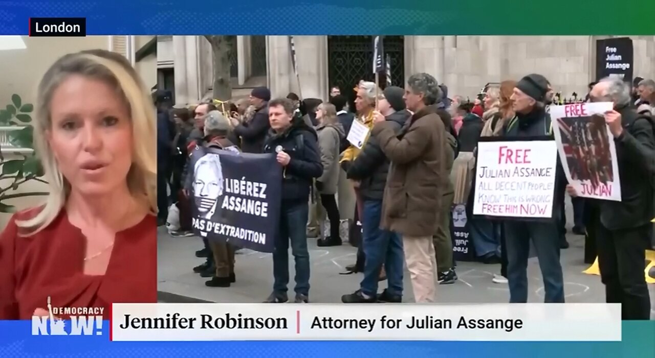 ►🚨▶◾️🔴 CASE UPDATE: Julian Assange lawyer Jen Robinson: "Judges seem 'very troubled...' "