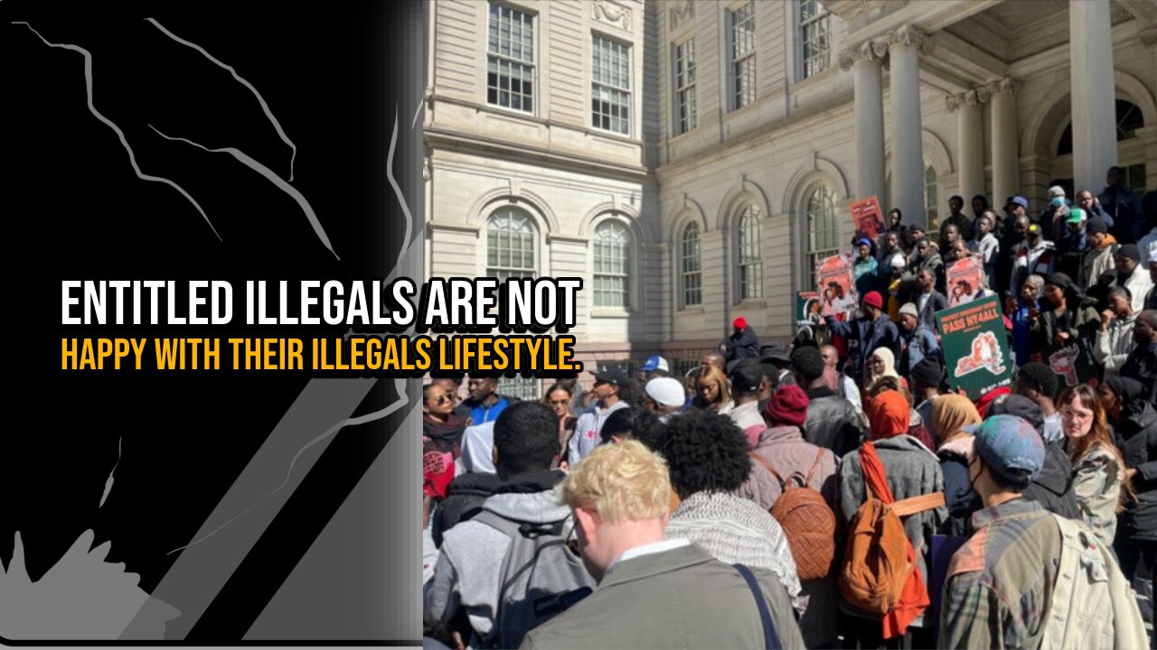 Thousands of Illegal Africans Protecting NYC Hall