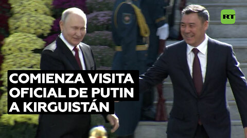 Putin se reúne con el presidente de Kirguistán