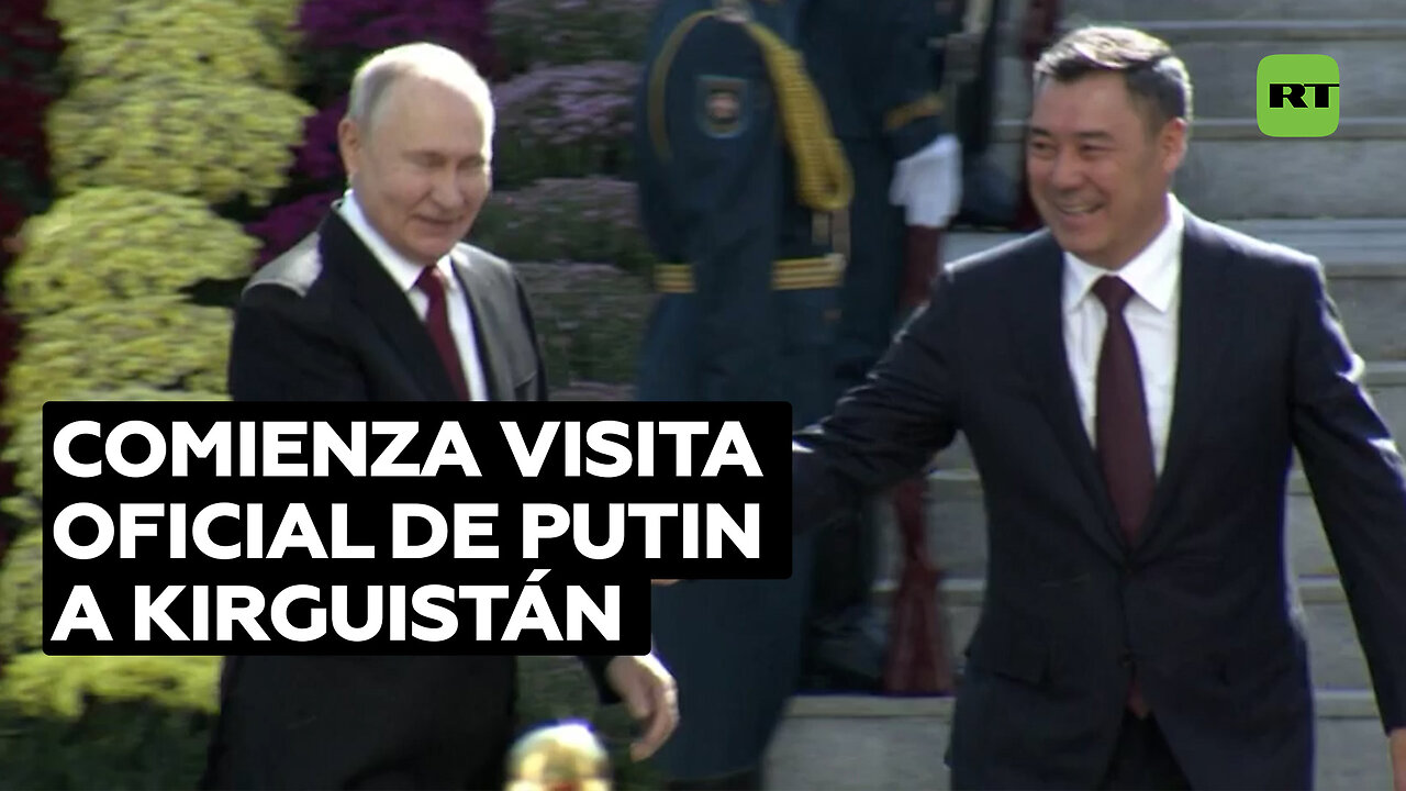 Putin se reúne con el presidente de Kirguistán
