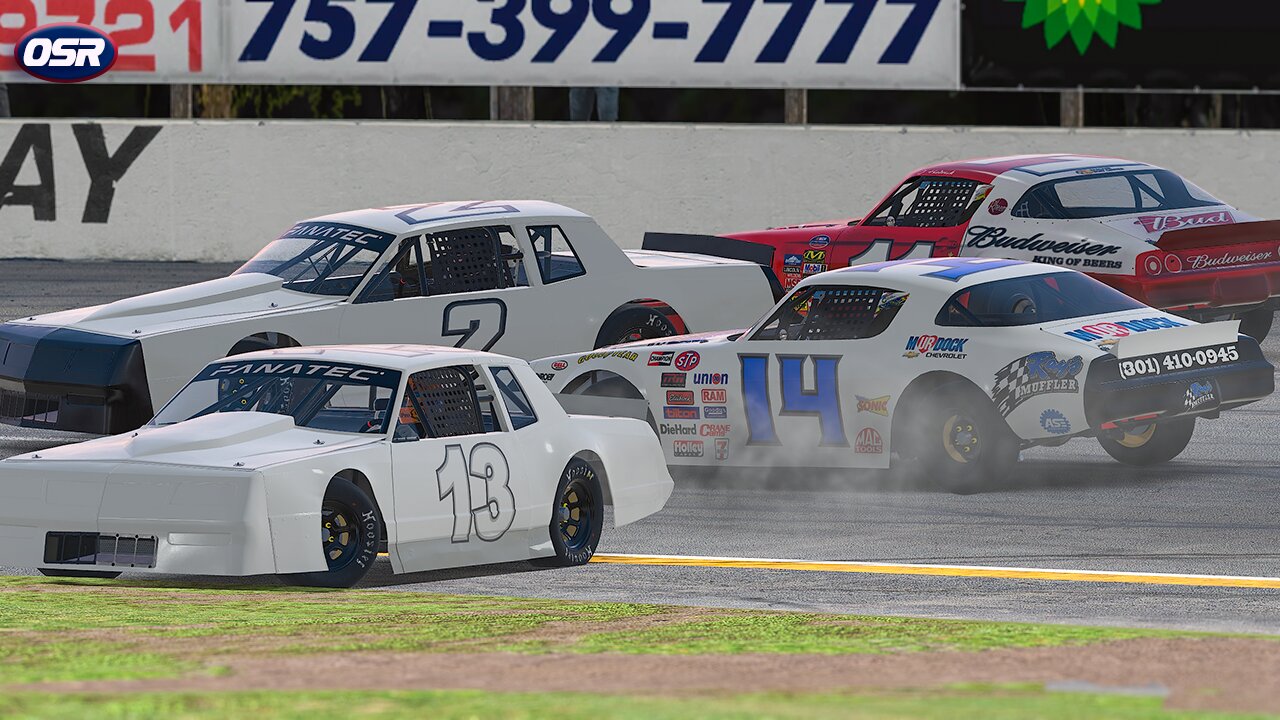 🏁 Bumper Cars or Street Stocks? Watch This iRacing Race at Langley! 🚗💨💥