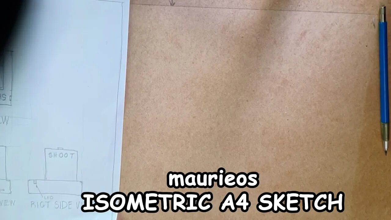 maurieos ISOMETRIC A4 SKETCH
