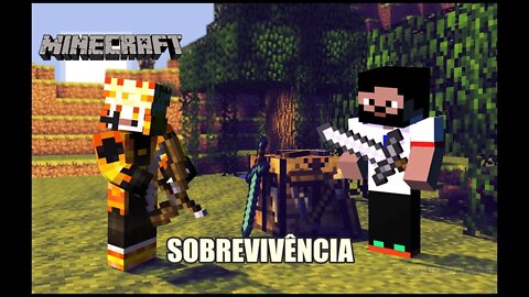 MINECRAFT: Construindo uma fazenda - Sobrevivência