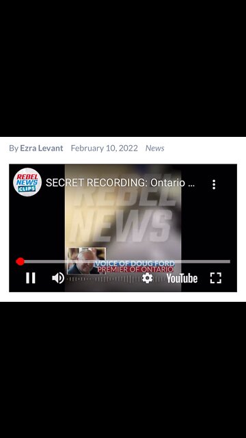 DOUG FORD TO ABOLISH THE VACCINE PASSPORTS