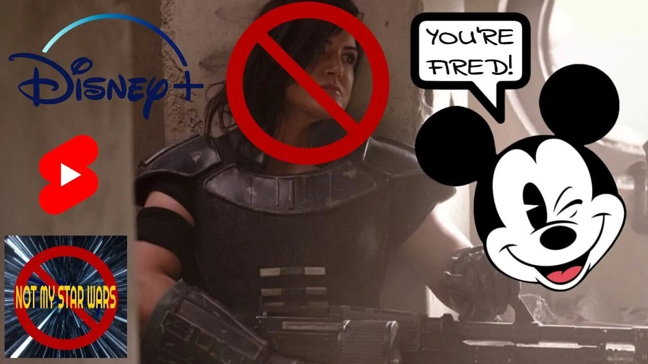 Disney Lucasfilm Fired Gina Carano From The Mandalorian #Shorts #YouTubeShorts #ShortsYouTube