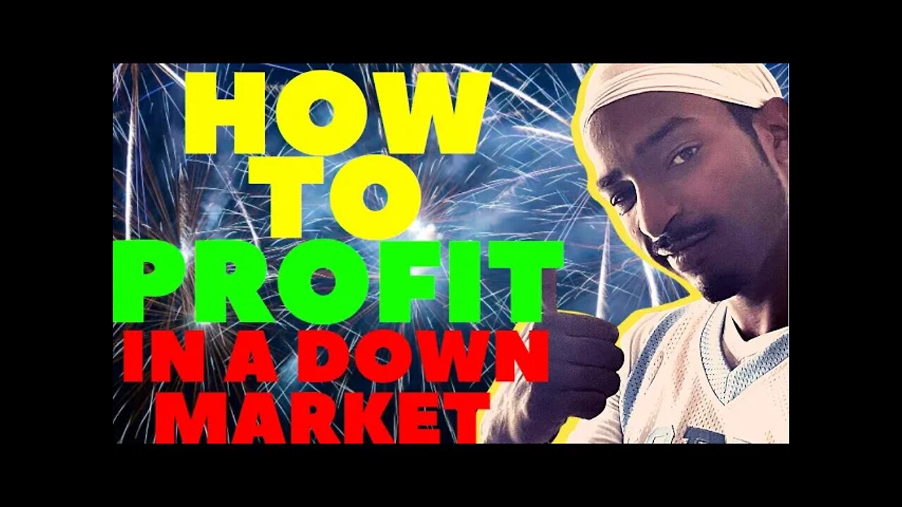 3 Easy Ways To Profit In A Down Market | Best Trading Strategy During Stock Market Crashes #STOCKS