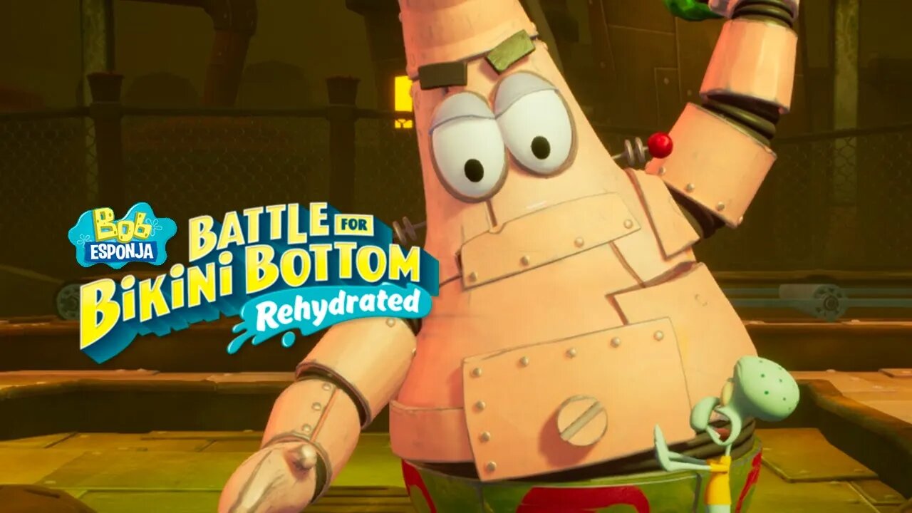 SPONGEBOB: BATTLE FOR BIKINI BOTTOM #16 - O Patrick Estrela Robô! (Legendado em PT-BR)