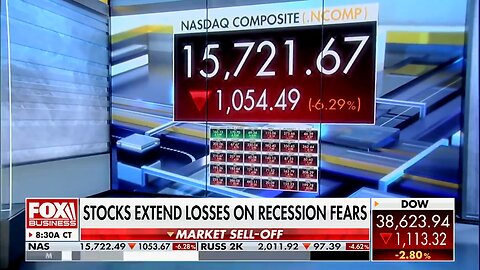 "We have never experienced a decline of 1,000+ points before, not even intraday, on the Nasdaq."