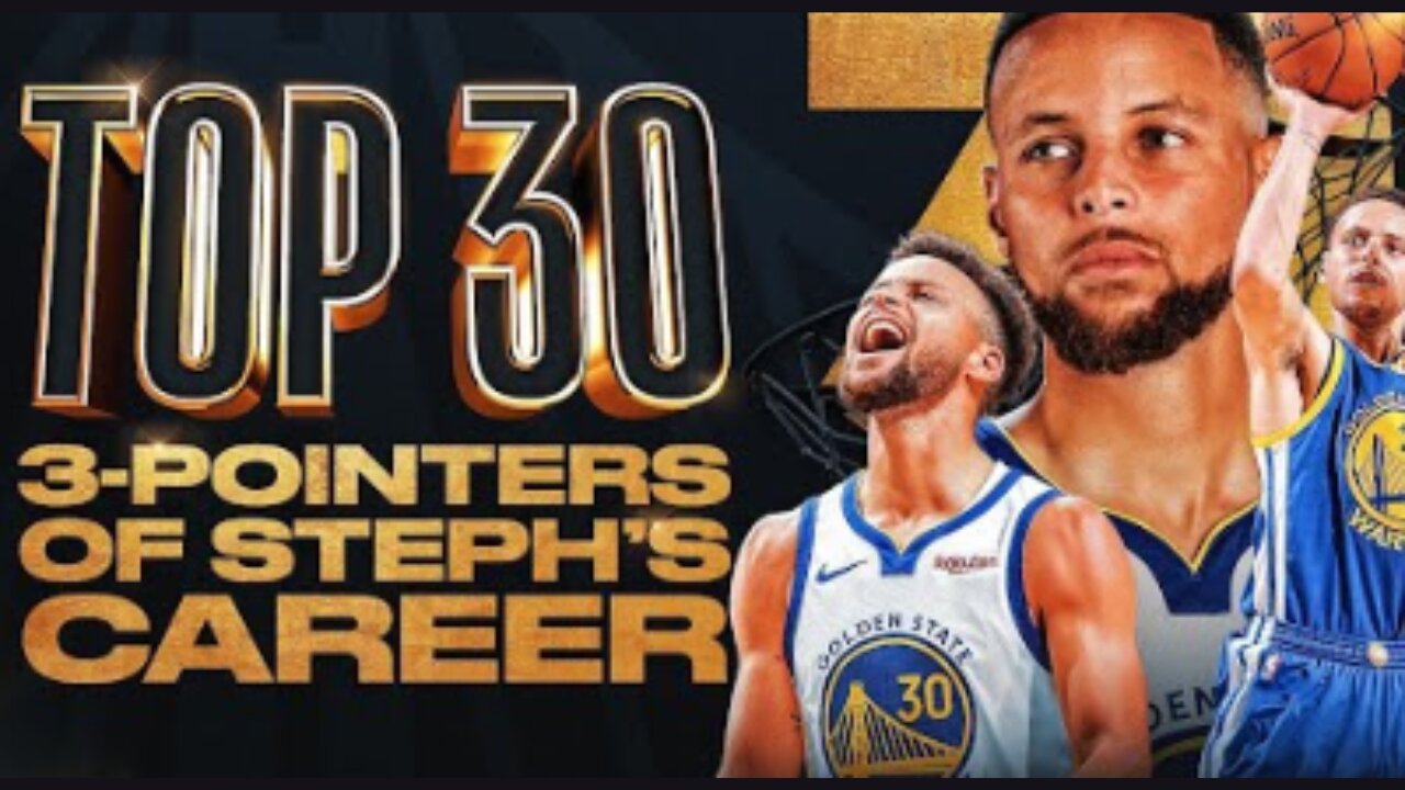 Stephen Curry’s Top 30 Career 3-Pointers