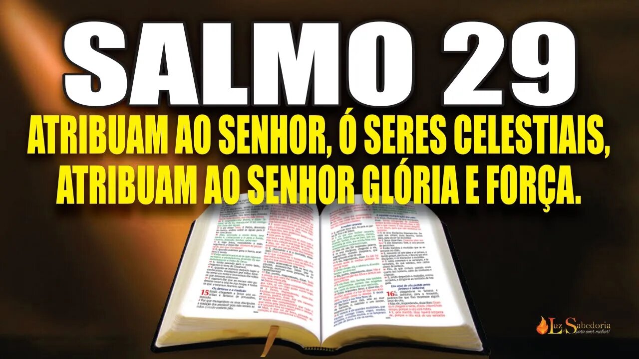 Livro dos Salmos da Bíblia: Salmo 29