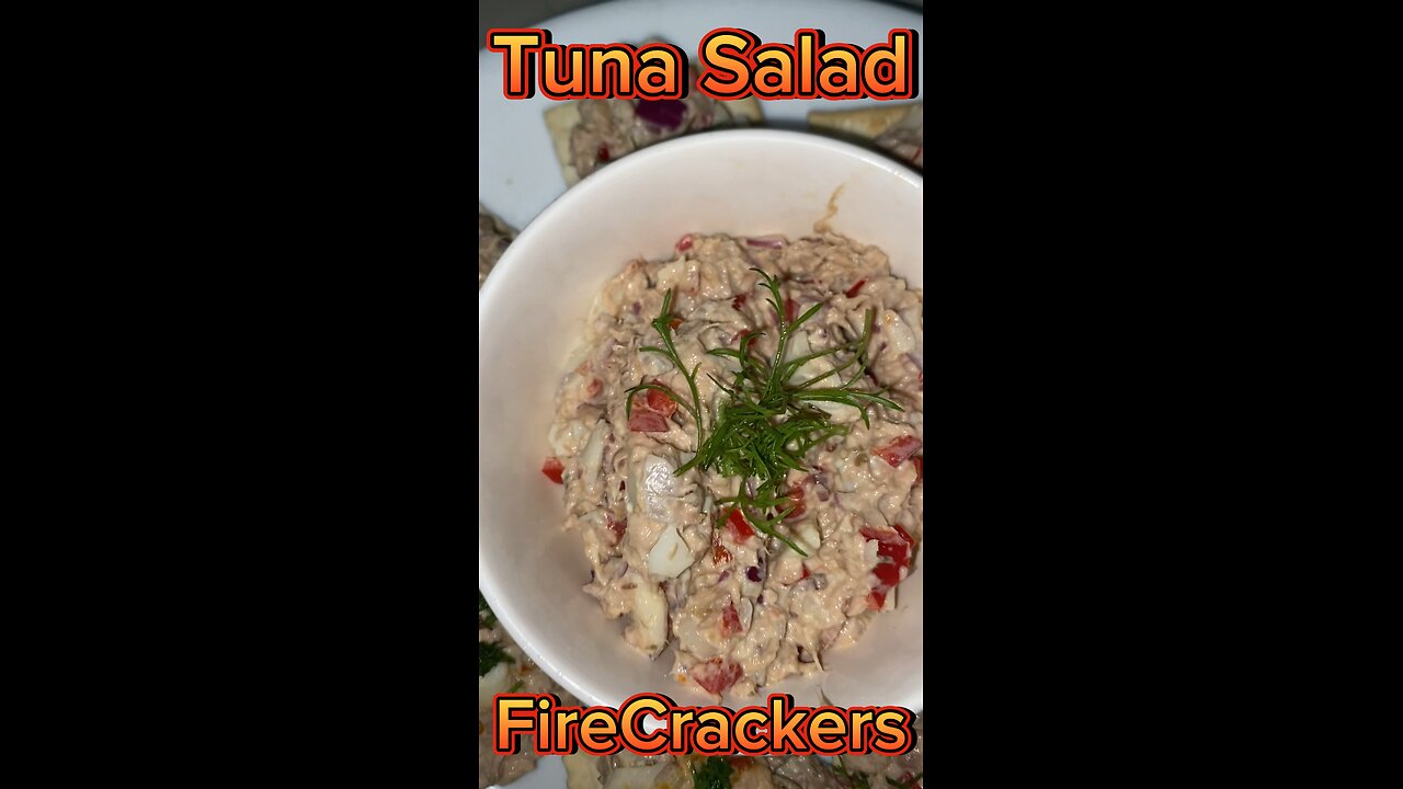 Tuna Salad Firecrackers