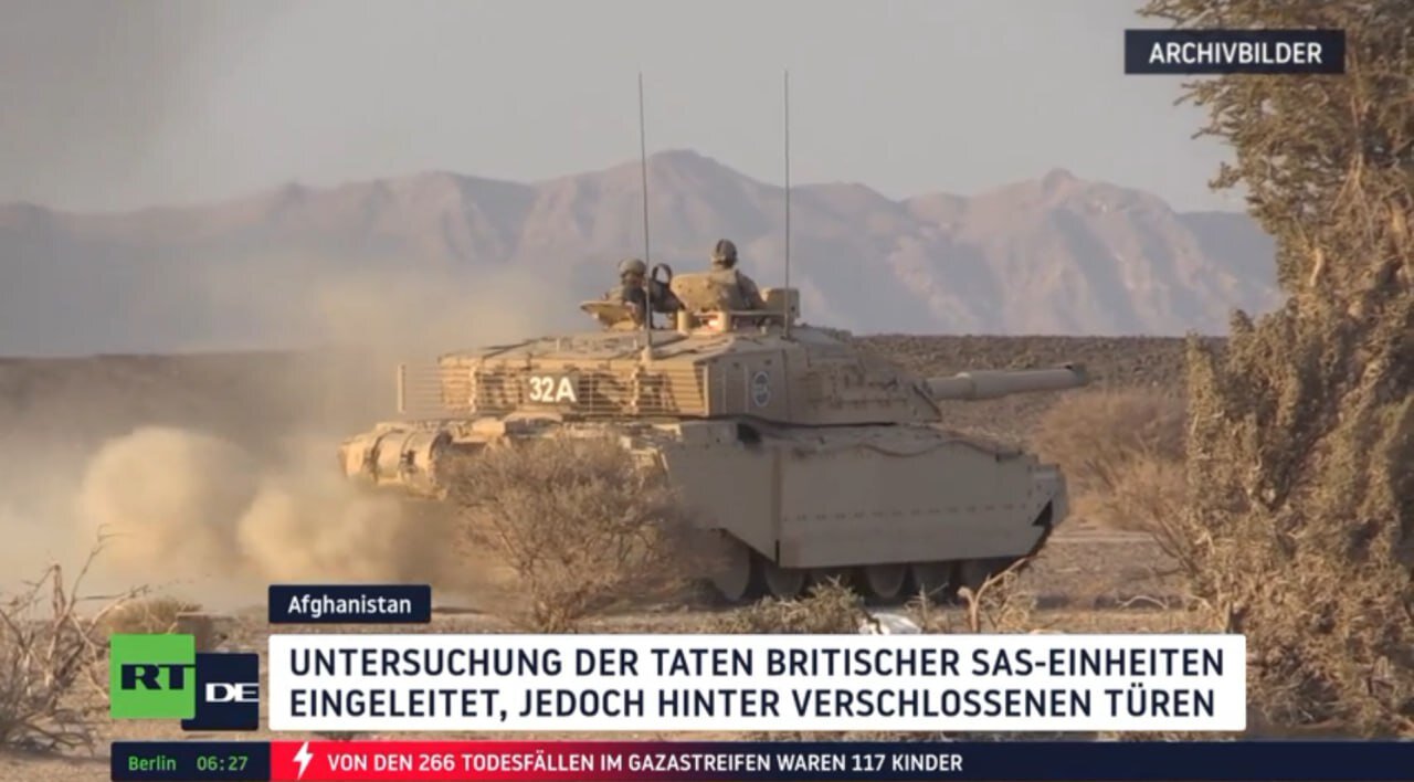 Afghanistan untersucht Kriegsverbrechen britischer Spezialeinheiten