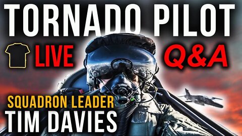 TORNADO PILOT | 'TOP GUN MAVERICK' Q&A SPECIAL | SQUADRON LEADER TIM DAVIES | CHRIS THRALL