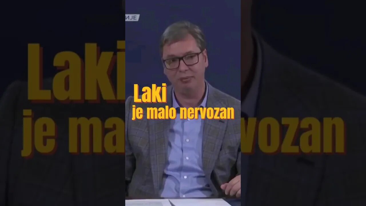 Laki je nervozan 🤣🤣🤣 #vucic #nervozan #olovka