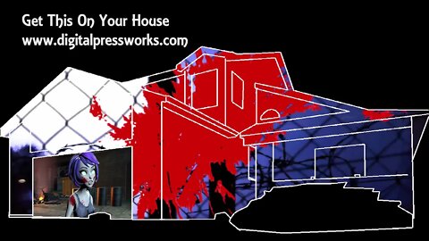 The Zombie Song Halloween House Projection Mapping Video Sample