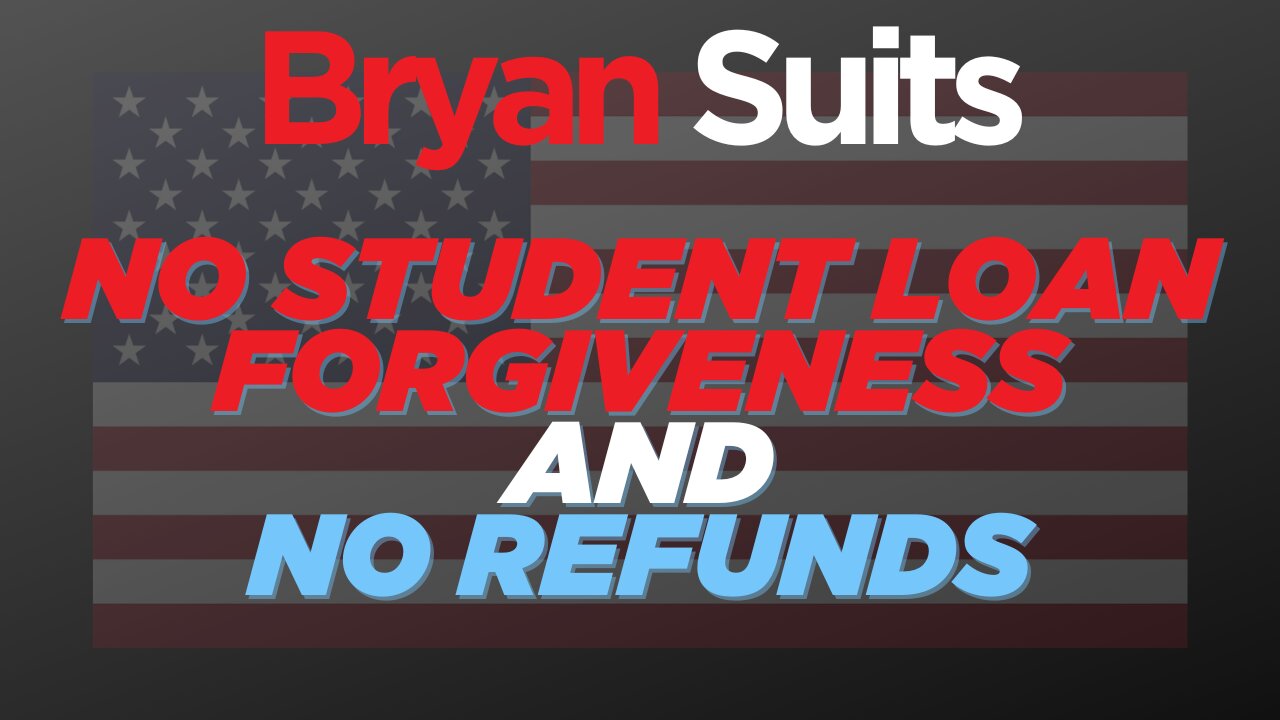 No student loan forgiveness, and you can't get your Biden campaign contributions back, either