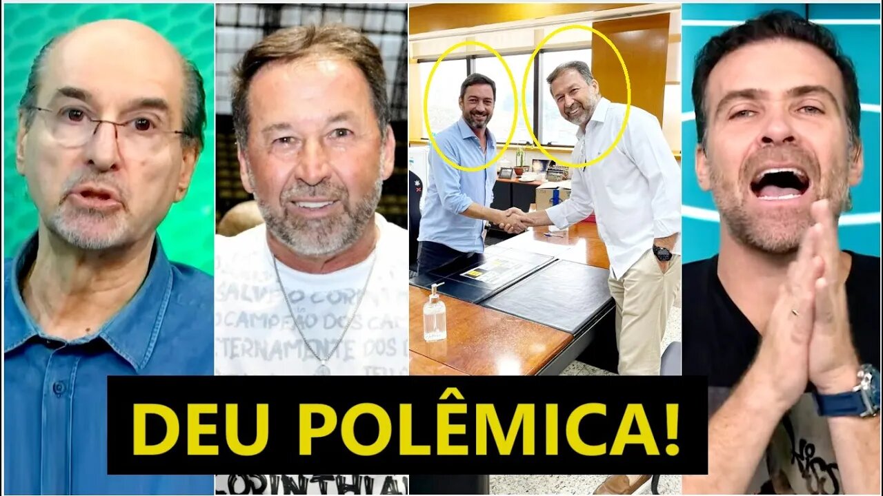 JÁ MUDOU??? "OLHA ISSO! É BIZZARO, gente! O PRESIDENTE ELEITO do Corinthians já..." VEJA DEBATE!