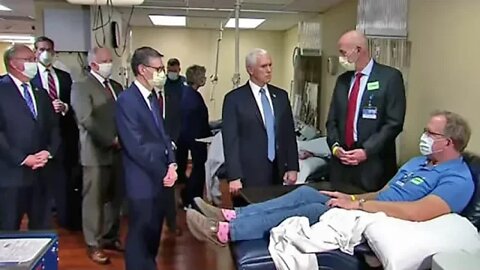 WHY IS VP PENCE THE ONLY ONE NOT WEARING A MASK? LIVE SELF-QUARANTINING DAY 37! CALL NOW!