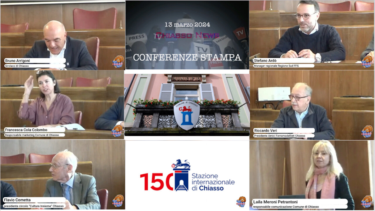 CONFERENZA STAMPA - EVENTI DEDICATI ALLA STAZIONE DI CHIASSO